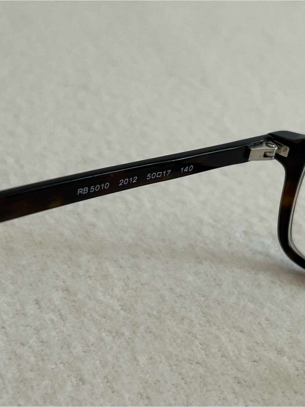 Ray-Ban Rb 5010 2012 Tortoiseshell rectangular Frames - Picture 3 of 6